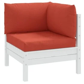 Cojines para sofá de palets 3 uds tela rojo melange de , Cojines para sillas y sofás - Ref: Foro24-4002658, Precio: 45,24 €, ...