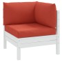 Cojines para sofá de palets 3 uds tela rojo melange de , Cojines para sillas y sofás - Ref: Foro24-4002658, Precio: 53,94 €, ...