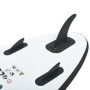 Juego de tabla de paddle surf hinchable negro y blanco de vidaXL, Paddleboards - Ref: Foro24-92727, Precio: 187,73 €, Descuen...