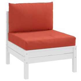 Cojines para sofá de palets 2 uds tela rojo melange de , Cojines para sillas y sofás - Ref: Foro24-4002647, Precio: 43,18 €, ...