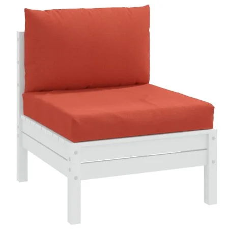 Cojines para sofá de palets 2 uds tela rojo melange de , Cojines para sillas y sofás - Ref: Foro24-4002647, Precio: 36,47 €, ...