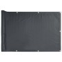Pantalla de privacidad de jardín PVC gris antracita 400x75 cm de , Paneles de vallas - Ref: Foro24-4005373, Precio: 14,28 €, ...
