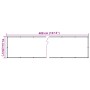 Pantalla de privacidad de jardín PVC gris antracita 400x75 cm de , Paneles de vallas - Ref: Foro24-4005373, Precio: 14,28 €, ...