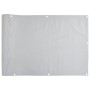 Pantalla de privacidad de balcón PVC gris 400x90 cm de , Paneles de vallas - Ref: Foro24-4005437, Precio: 18,68 €, Descuento: %