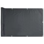 Pantalla de privacidad de balcón PVC gris antracita 800x120 cm de , Paneles de vallas - Ref: Foro24-4005489, Precio: 40,28 €,...