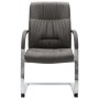 Silla de oficina voladiza de tela gris de , Sillas de oficina - Ref: Foro24-289339, Precio: 114,60 €, Descuento: %