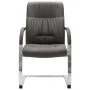 Silla de oficina voladiza de tela gris de , Sillas de oficina - Ref: Foro24-289339, Precio: 112,89 €, Descuento: %