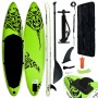 Juego de tabla de paddle surf inflable verde 366x76x15 cm de vidaXL, Paddleboards - Ref: Foro24-92742, Precio: 214,80 €, Desc...