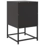 Mesitas de noche 2 uds acero negra 36x39x60,5 cm de , Mesitas de noche - Ref: Foro24-846447, Precio: 66,30 €, Descuento: %