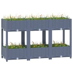 Arriate polipropileno 120x40x71 cm de vidaXL, Maceteros y jardineras - Ref: Foro24-310407, Precio: 81,31 €, Descuento: %