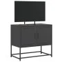 Mueble para TV de acero negro 68,5x39x60,5 cm de , Muebles TV - Ref: Foro24-846470, Precio: 54,76 €, Descuento: %