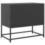 Mueble para TV de acero negro 68,5x39x60,5 cm de , Muebles TV - Ref: Foro24-846470, Precio: 55,13 €, Descuento: %