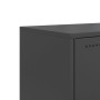 Mueble para TV de acero negro 68,5x39x60,5 cm de , Muebles TV - Ref: Foro24-846470, Precio: 55,13 €, Descuento: %