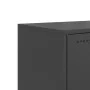 Mueble para TV de acero negro 68,5x39x60,5 cm de , Muebles TV - Ref: Foro24-846470, Precio: 54,76 €, Descuento: %