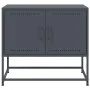 Mueble para TV de acero gris antracita 68,5x39x60,5 cm de , Muebles TV - Ref: Foro24-846472, Precio: 56,99 €, Descuento: %