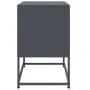 Mueble para TV de acero gris antracita 68,5x39x60,5 cm de , Muebles TV - Ref: Foro24-846472, Precio: 56,99 €, Descuento: %