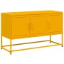 Mueble para TV de acero amarillo mostaza 100,5x39x60,5 cm de , Muebles TV - Ref: Foro24-846479, Precio: 104,04 €, Descuento: %