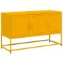 Mueble para TV de acero amarillo mostaza 100,5x39x60,5 cm de , Muebles TV - Ref: Foro24-846479, Precio: 102,67 €, Descuento: %