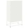 Aparador de acero blanco 68,5x38,5x123,5 cm de , Aparadores - Ref: Foro24-846493, Precio: 150,22 €, Descuento: %
