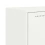 Aparador de acero blanco 68,5x38,5x123,5 cm de , Aparadores - Ref: Foro24-846493, Precio: 150,22 €, Descuento: %