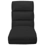 Black Faux Leather Folding Floor Lounger by vidaXL, Daybeds - Ref: Foro24-325245, Price: 134,00 €, Discount: %