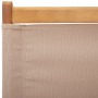Sillas de jardín plegables 4 uds madera maciza y tela taupe de , Sillas de jardín - Ref: Foro24-3214643, Precio: 210,75 €, De...