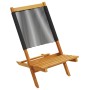 Sillas de jardín reclinables 6 uds madera maciza acacia negro de , Sillas de jardín - Ref: Foro24-3214629, Precio: 319,56 €, ...
