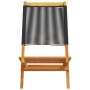Sillas de jardín reclinables 6 uds madera maciza acacia negro de , Sillas de jardín - Ref: Foro24-3214629, Precio: 319,56 €, ...