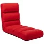 Folding red synthetic leather floor lounger by vidaXL, Daybeds - Ref: Foro24-325250, Price: 137,38 €, Discount: %