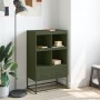 Aparador de acero verde oliva 68x39x111,5 cm de , Aparadores - Ref: Foro24-846606, Precio: 116,08 €, Descuento: %