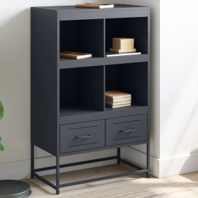 Aparador de acero antracita 68x39x111,5 cm de , Aparadores - Ref: Foro24-846604, Precio: 98,53 €, Descuento: %