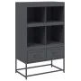 Aparador de acero antracita 68x39x111,5 cm de , Aparadores - Ref: Foro24-846604, Precio: 97,57 €, Descuento: %