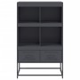 Aparador de acero antracita 68x39x111,5 cm de , Aparadores - Ref: Foro24-846604, Precio: 98,53 €, Descuento: %