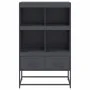 Aparador de acero antracita 68x39x111,5 cm de , Aparadores - Ref: Foro24-846604, Precio: 97,57 €, Descuento: %