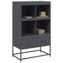 Aparador de acero antracita 68x39x111,5 cm de , Aparadores - Ref: Foro24-846604, Precio: 98,53 €, Descuento: %