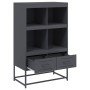 Aparador de acero antracita 68x39x111,5 cm de , Aparadores - Ref: Foro24-846604, Precio: 98,53 €, Descuento: %