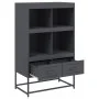 Aparador de acero antracita 68x39x111,5 cm de , Aparadores - Ref: Foro24-846604, Precio: 97,57 €, Descuento: %