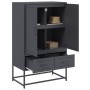 Aparador de acero antracita 68x39x111,5 cm de , Aparadores - Ref: Foro24-846610, Precio: 152,61 €, Descuento: %