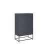 Aparador de acero antracita 68x39x111,5 cm de , Aparadores - Ref: Foro24-846610, Precio: 152,61 €, Descuento: %