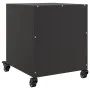 Mesitas de noche 2 uds acero negra 36x39x43,5 cm by , Nightstands - Ref: Foro24-846627, Price: 93,48 €, Discount: %