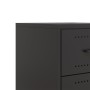 Mesitas de noche 2 uds acero negra 36x39x43,5 cm de , Mesitas de noche - Ref: Foro24-846627, Precio: 94,37 €, Descuento: %