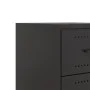 Mesitas de noche 2 uds acero negra 36x39x43,5 cm by , Nightstands - Ref: Foro24-846627, Price: 93,48 €, Discount: %