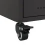 Mesitas de noche 2 uds acero negra 36x39x43,5 cm by , Nightstands - Ref: Foro24-846627, Price: 93,48 €, Discount: %