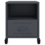 Mesita de noche acero gris antracita 36x39x43,5 cm de , Mesitas de noche - Ref: Foro24-846708, Precio: 45,65 €, Descuento: %