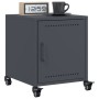 Mesitas de noche 2 unidades acero gris antracita 36x39x43,5 cm de , Mesitas de noche - Ref: Foro24-846619, Precio: 75,49 €, D...