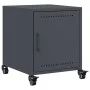 Mesitas de noche 2 unidades acero gris antracita 36x39x43,5 cm by , Nightstands - Ref: Foro24-846619, Price: 74,79 €, Discoun...