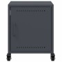 Mesitas de noche 2 unidades acero gris antracita 36x39x43,5 cm de , Mesitas de noche - Ref: Foro24-846619, Precio: 75,49 €, D...