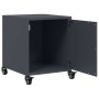 Mesitas de noche 2 unidades acero gris antracita 36x39x43,5 cm de , Mesitas de noche - Ref: Foro24-846619, Precio: 75,49 €, D...