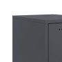Mesitas de noche 2 unidades acero gris antracita 36x39x43,5 cm de , Mesitas de noche - Ref: Foro24-846619, Precio: 75,49 €, D...