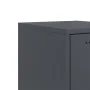 Mesitas de noche 2 unidades acero gris antracita 36x39x43,5 cm by , Nightstands - Ref: Foro24-846619, Price: 74,79 €, Discoun...